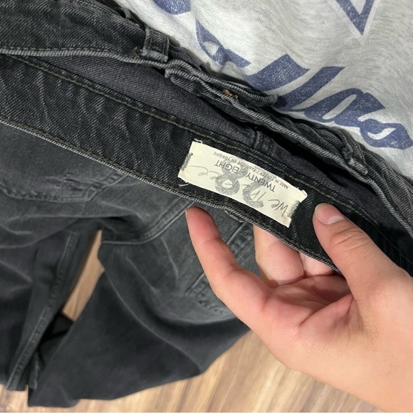 NWT Free People Lita Jeans Crop High Waisted - Picture 10 of 11